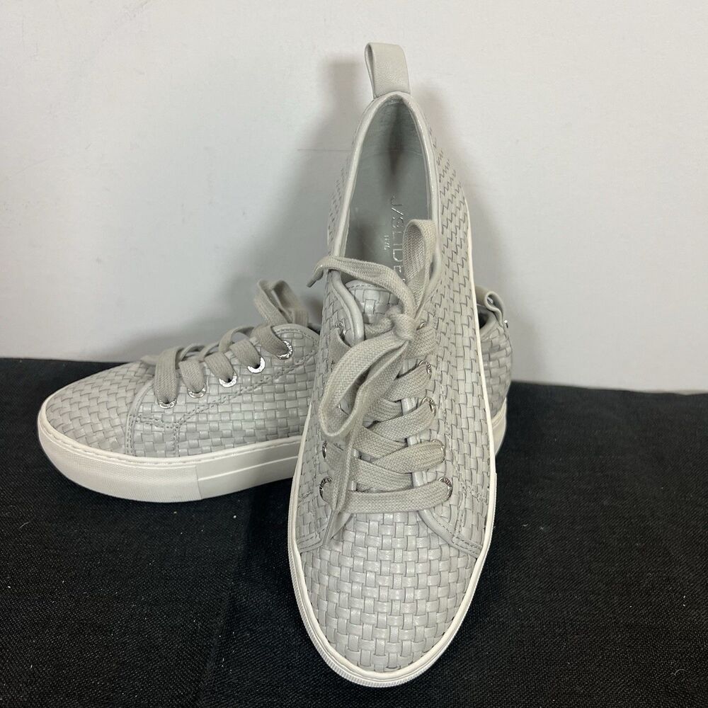 J/SLIDES Gray Woven Sneakers